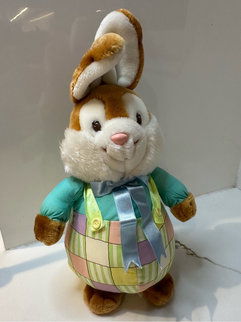 vintage 1989 American Greetings Bloomer Bunny plush toy